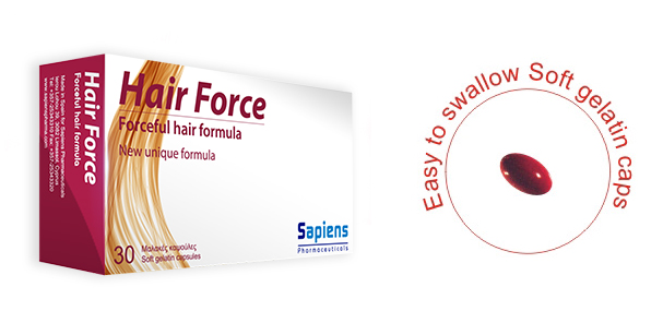 Forceful Hair Formula. Hair falling & protection. Ideal for men and women